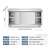 304不锈钢工作台厨房专用商用加厚焊接单通双通工作台打荷台定制 单通0.8厚 80x50x80cm