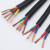 佳雁 电线电缆VVR/RVVZ 2*10平方国标阻燃铜丝电缆线 2芯软护套线 1米