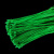 【彩色扎带】自锁式尼龙扎带大中小号塑料扣带固定捆扎带绑束线带  宽2.5毫米2F长10厘米(100条 灰色 宽2.5毫米/长10厘米(100条)