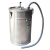 定制定制适用静电喷涂机供粉桶不锈钢粉桶硫化粉桶塑粉输粉桶粉末喷塑 空桶含硫化板