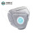 中体倍力 KN95工业粉尘防沙尘安全防护头戴式耳带式口罩 呼吸阀 D01-20