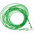 犀跃 包塑钢丝绳 室外防滑防锈钢丝绳 5mm包塑（3米全套） 