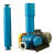 三叶罗茨风增氧泵高压鼓风大型工业污处理高密度水产养殖曝气 BFSR50型+1.5KW电