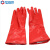 安百利 PVC防化手套 200度耐高温 工业耐酸碱 35cm LC-S528 1副