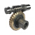 WPDZ涡轮蜗轮蜗杆减速机小型带电机齿轮WPA立式减速机升降机升降 120型(20/40)