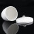 稳斯坦 WLL0181 陶瓷坩埚 耐火耐高温带盖弧形坩埚 化学实验工具 坩埚25ml（1个）