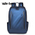 Walker Shop 品牌男士双肩包2024新款大容量休闲旅行背包商务通勤电脑包 蓝色
