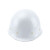 玻璃钢盔式 安全帽（白色） 1顶 桔色