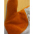 牛皮电焊手套耐高温防烫长短款耐磨焊工隔热防护手套加厚加绒 黄布头层七刀(1双) XL