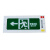 新国标l嵌入式安全出口标志灯暗装疏散指示牌嵌墙消防应急绿玻璃 双向