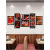 小龙虾店墙面装饰画餐厅宣传画海报创意个性墙壁壁画龙虾馆挂画 01款 40*60黑色实木框+油画布单张价格