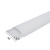 众立诚 PVC圆弧形地板线槽2M/条 白色 单位：1米/根 40×9.5
