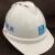 沁度中国建筑安全帽 中建 国标 工地工人领导管理人员帽子玻璃钢头盔 白色V型透气孔安全帽