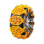 雨林军 轮胎防滑链 轿车轮胎防滑链条组件 雪地轮胎防滑组件 一个轮胎任意数量组装 8小条/件  单位：件
