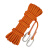 哥尔姆 安全绳 高空作业防护 国标 外墙施工保险绳 带挂钩绳子 12mm200米 RL188