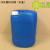 25L塑料桶配防盗盖水桶方桶25公斤塑料化工桶50斤塑胶壶罐 25升方桶(浅蓝)