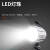 龙代（longdai）LED机床工作灯 厂房机器维修照明灯具数控车床防油机械灯 长臂款 220V-7W 