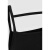 URBAN REVIVO女时尚不对称短款内搭外穿吊带背心UWV440156 正黑 M