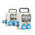 倍港电器手提移动式小型插座盒塑料工业用电接插箱临时工地便携三级小电箱定制 SIN2020-2