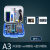 熙尚普中科技51单片机开发板stc89c52学习板实验板 C51单片机编程套件 A3 套件2
