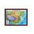 京速  中国地形世界地形标签   1.2米*0.9米 3D凹凸地貌三维挂牌 带边框 单位：副