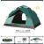 帐篷户外便携式折叠便携全自动速开防雨防晒加厚野外露营野餐 自动2人墨绿【升级加厚】