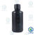黑色塑料瓶HDPE试剂瓶大小口避光样品包装密封刻度瓶加厚 黑色带刻度大口250ml