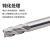 MZG四刃铝用钨钢铣刀高光镜面铝合金专用铣刀CNC数控刀具平底铣刀 4F16.0x65xD16x150加长
