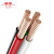 津成电线 ZRC-BVR-450/750V-1*2.5阻燃电线电缆 95米/捆 红色