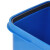 鲁识 LS-ls36 12升 脚踏分类垃圾桶 商用学校小区脚踏式垃圾桶 12升-蓝色可回收物