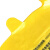 沸耐笙 FNS-14853 黄色加厚耐用PE新料垃圾袋/100只 加厚平口式50L/70cm*80cm 1件