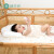 棉花会（cotton center）隔尿垫婴儿防水可洗透气大号超大床单整床保护垫1.8m床单款 