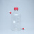 WENOOTE 玻璃补料瓶 生物试剂专用补料瓶 发酵罐药品补料瓶 加料 250ml 侧面接2个口