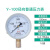 定制适用定制定制定制Y系列普通压力表  水压气压油压表(红旗)议 0-0.16Mpa