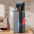 美菱（MeiLing） 茶吧机 家用多功能智能遥控温热型立式饮水机 折叠免安装遥控彩显拉丝黑 冷热型