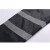 百舸 户外反光雨衣裤子 路政交通警示环卫防水雨裤 单裤薄款 黑色 3XL