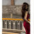 JTKW2024显瘦质感高级感高端精致长裙红色无袖吊带亮片连衣裙子女 裙子 XL 建议126-140