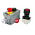 定制LA53防水防爆控制控钮盒指示灯急停单钮开关按钮BZA8050防腐 1位自复钮