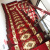 欧式木楼梯踏步垫免胶自粘防滑保护台阶贴长方形脚垫子红地毯定制 玫瑰红 60*24+3cm魔术扣