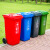 科力邦（Kelibang) 户外垃圾桶 大号加厚100L分类垃圾桶商用塑料环卫垃圾桶带盖物业翻盖果皮箱 KBD1035 绿色