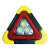 工臣牌 LED三角架安全警示牌 太阳能充电车载公路故障应急照明灯 三灯珠太阳能款 2个起购 GY1