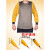 电焊皮套袖 焊工防护用品皮电焊套袖防烫耐高温护袖加长加厚防护 T黄色两头松紧口套袖(长46cm)