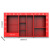 微型消防站全套消防柜展示柜建筑工地器材柜灭火放置箱 工地柜(2000*3600*400)加厚