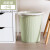 垃圾桶客厅卧室厨房厕所卫生间大容量办公室带压圈纸篓 北欧绿小号