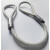 涂塑包塑皮钢丝绳起重索具镀锌压制钢丝绳拖车锁车246810mm粗 包塑6mm  0.5米