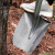 择立洁 全钢加厚大铁锹 挖土种菜种花多功能户外铲子园艺工具 方锹1.2米 长柄尖锹
