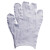 康唛（KAYMARK）白棉作业手套 工地防汗礼仪白棉手套 精细手套 10双/包 100双起订 白色