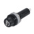 BERM黑色旋钮FUSE保险管座玻璃管座 5*20mm 6X30MM保险丝座熔断器底座 5*20mm/安装孔11.5mm