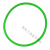 祥利恒聚氨酯粗面圆带粘接圆形皮带O型传动带绿色可接驳PU圆带 高品质绿色粗面18mm(1米价)