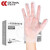 成楷科技 CKS-PE901 一次性手套劳保实验室厨房洗碗 加厚TPE防水防油 白色S码100只1盒